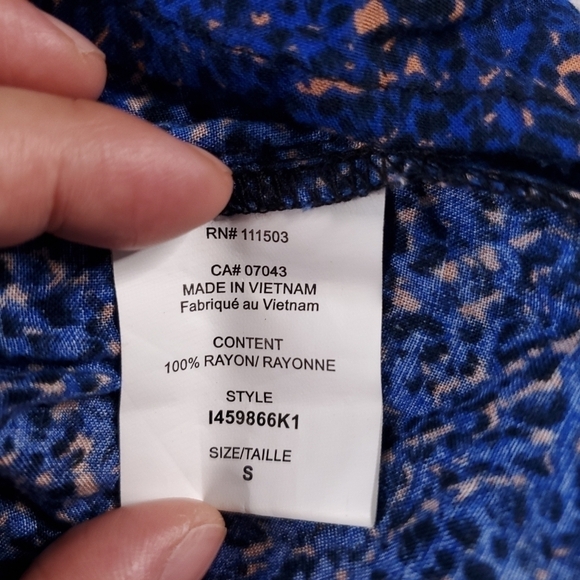 As U Wish Speckled Blue Sleeveless Mini Front Zip Dress - Picture 8 of 8